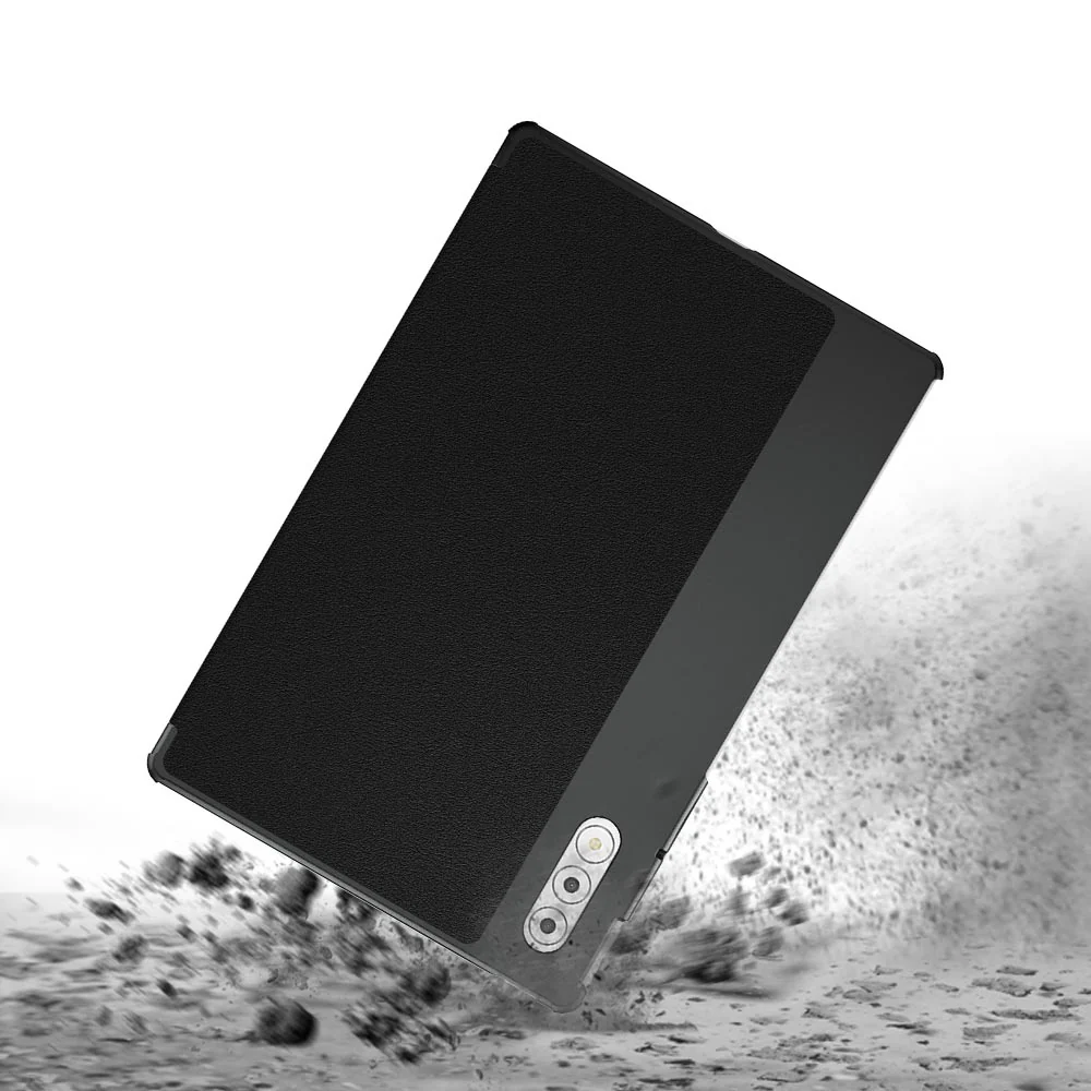 CVR-LN-TB520FU | Lenovo Yoga Tab Plus TB520FU | Smart Folio Case with Tri-Fold Stand & PU Leather Cover - Image 5