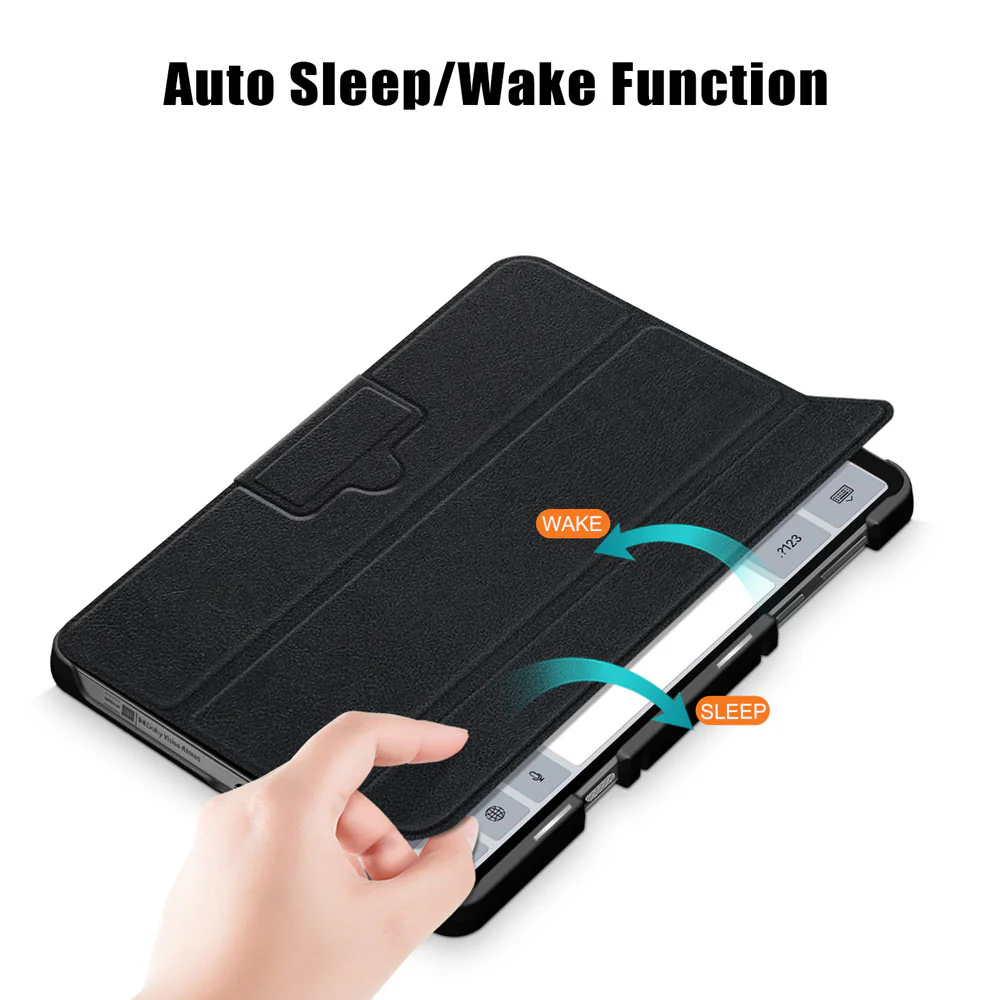 CVR-LN-Y700 | Lenovo Legion Y700 2022 TB-9707F | Smart Folio Case with Tri-Fold Stand & PU Leather Cover - Image 6
