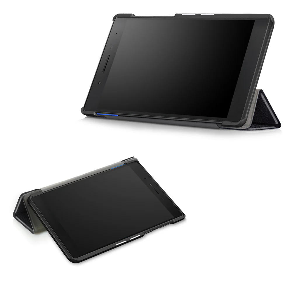 CVR-LN-YTX705F | Lenovo Yoga Smart Tab YT-X705F | Smart Folio Case with Tri-Fold Stand & PU Leather Cover - Image 5