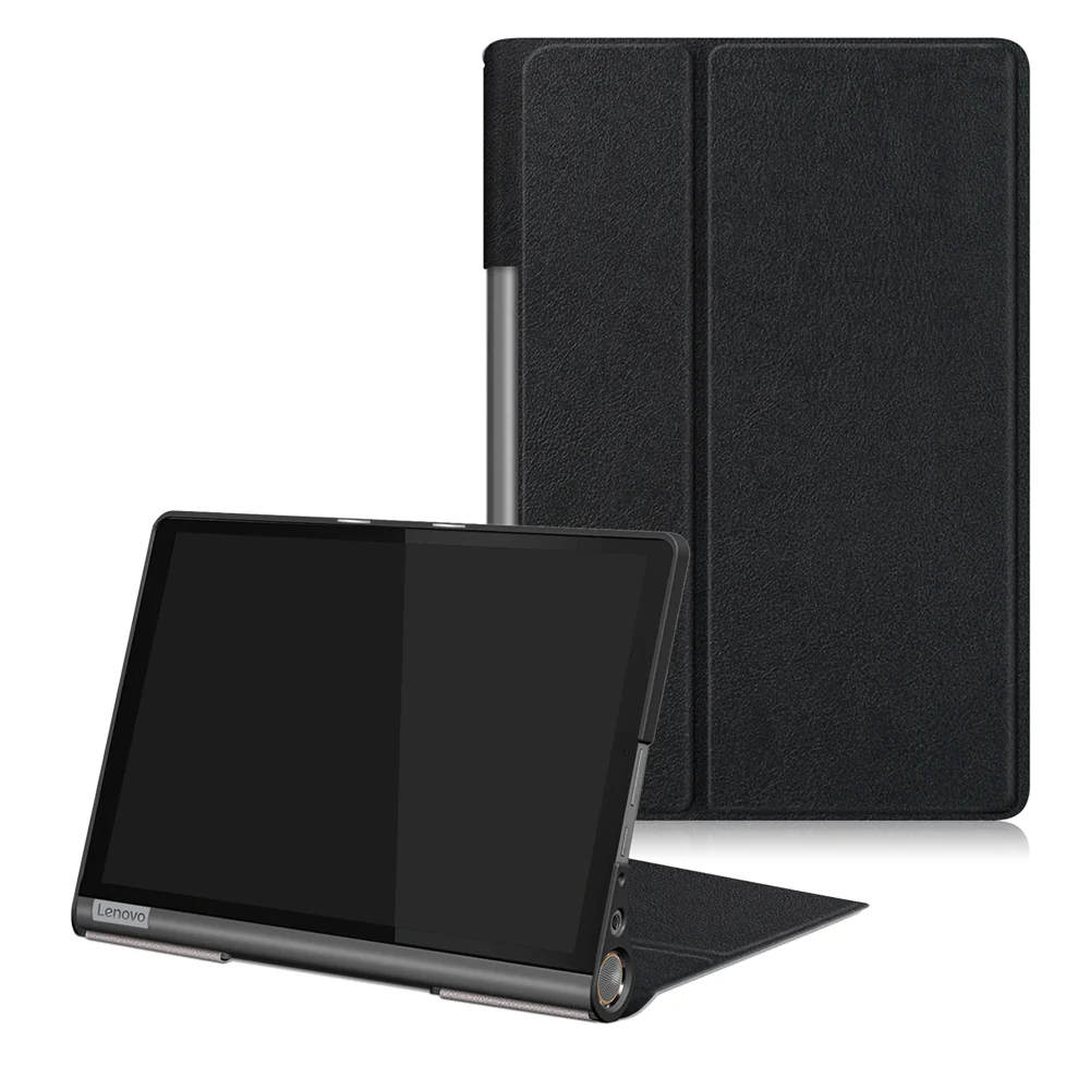 CVR-LN-YTX705F | Lenovo Yoga Smart Tab YT-X705F | Smart Folio Case with Tri-Fold Stand & PU Leather Cover - Image 8
