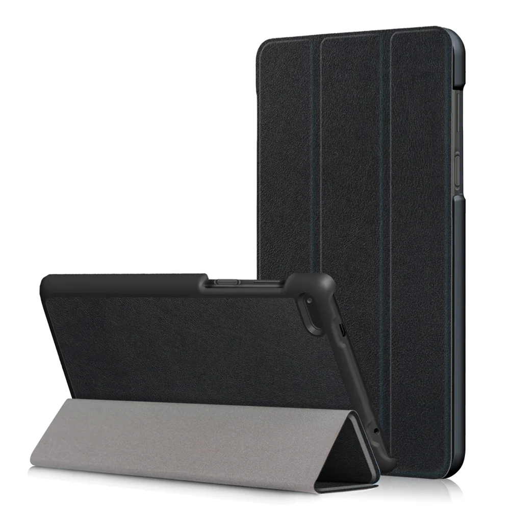 CVR-LN24 | Lenovo Tab 7 Essential TB-7304F/N | Smart Folio Case with Tri-Fold Stand & PU Leather Cover