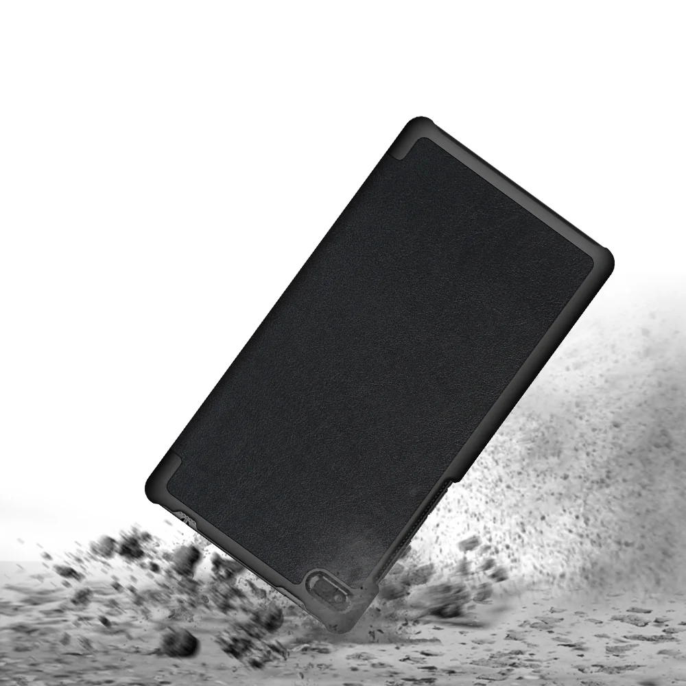CVR-LN24 | Lenovo Tab 7 Essential TB-7304F/N | Smart Folio Case with Tri-Fold Stand & PU Leather Cover - Image 5