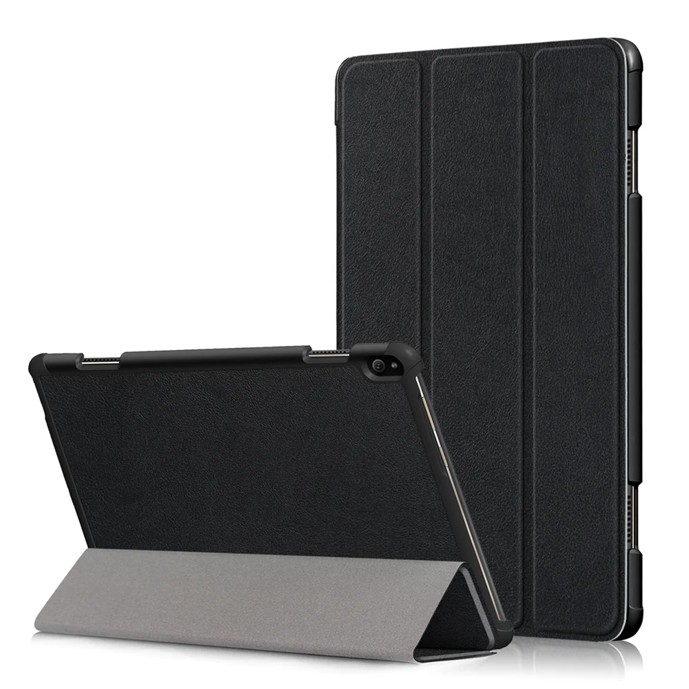 CVR-LN29 | Lenovo Tab P10 TB-X705F | Smart Folio Case with Tri-Fold Stand & PU Leather Cover