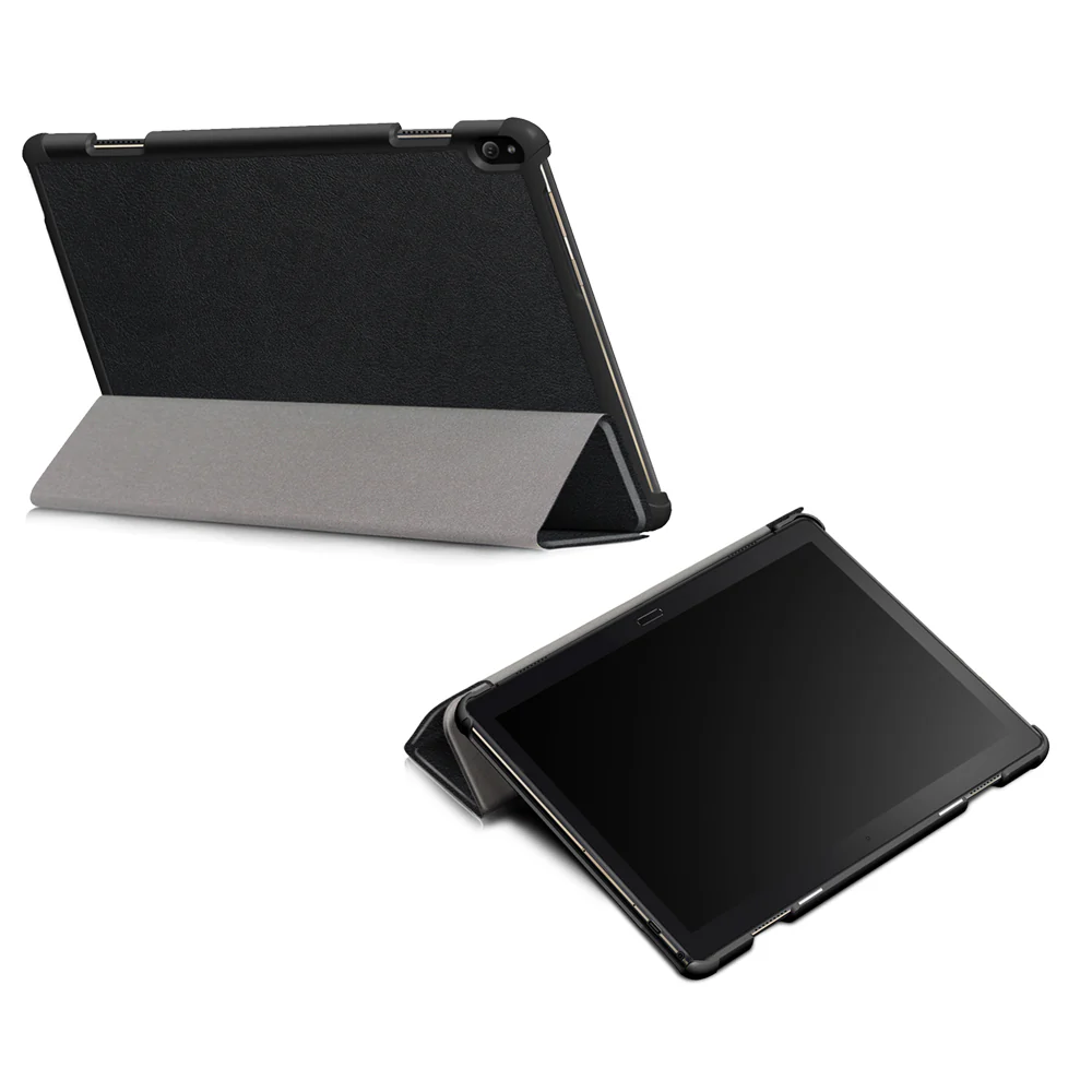 CVR-LN29 | Lenovo Tab P10 TB-X705F | Smart Folio Case with Tri-Fold Stand & PU Leather Cover - Image 6