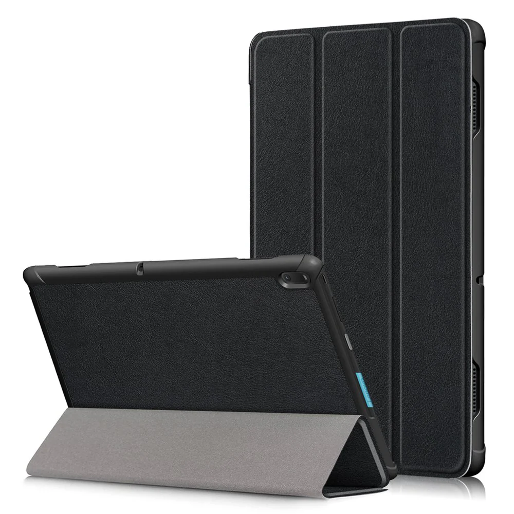 CVR-LN32 | Lenovo Tab E10 TB-X104 | Smart Folio Case with Tri-Fold Stand & PU Leather Cover