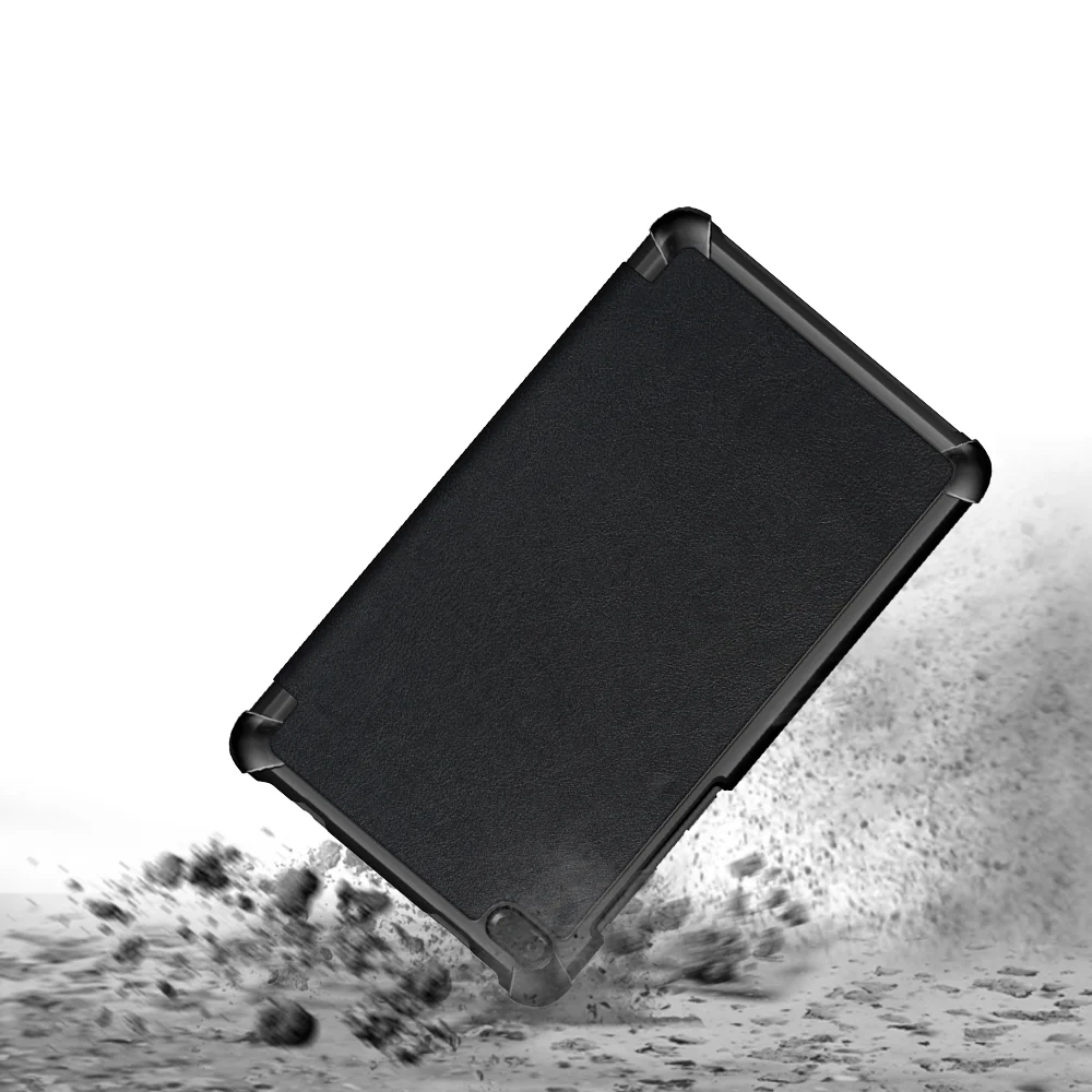 CVR-LN33 | Lenovo Tab E7 | Smart Folio Case with Tri-Fold Stand & PU Leather Cover - Image 4