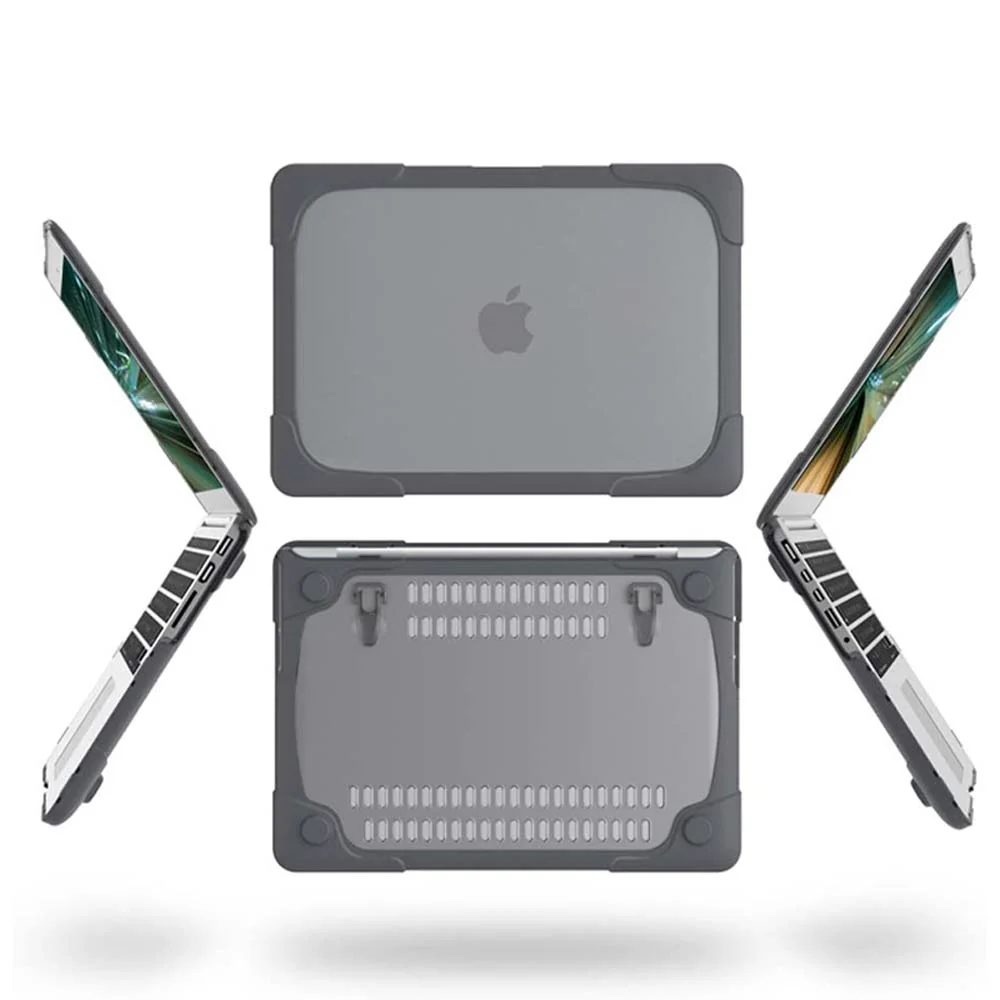 CVR-MB-A13 | MacBook Air 13" A1369 / A1466 / MD760 / MD761 / MD231 / MD232 / MD233 / MD234 | Heavy Duty Slim Hard Shell Dual Layer Protective Cover - Image 4