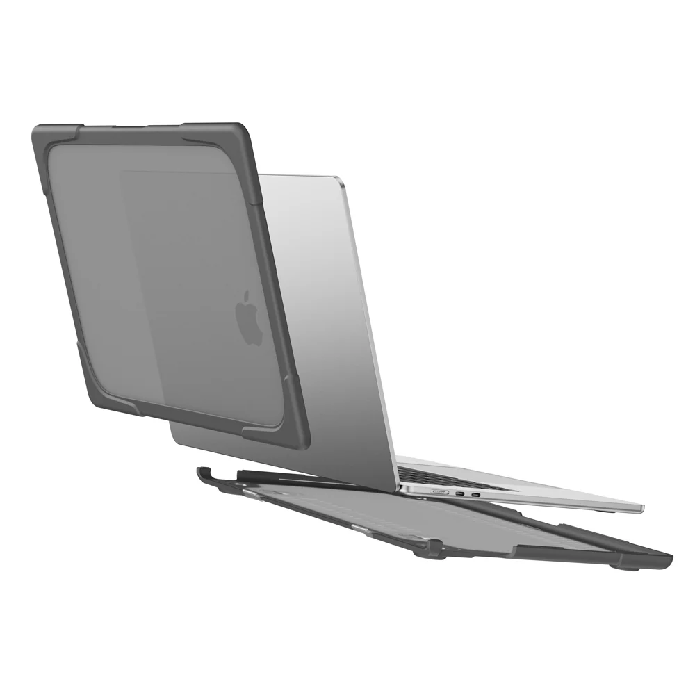 CVR-MB-A15 | MacBook Air 15" 2023 / 2024 / 2025 / 2026 (M2 A2941 / M3 A3114 / M4 A3241 / M5 A3448) | Heavy Duty Slim Hard Shell Dual Layer Protective Cover - Image 3
