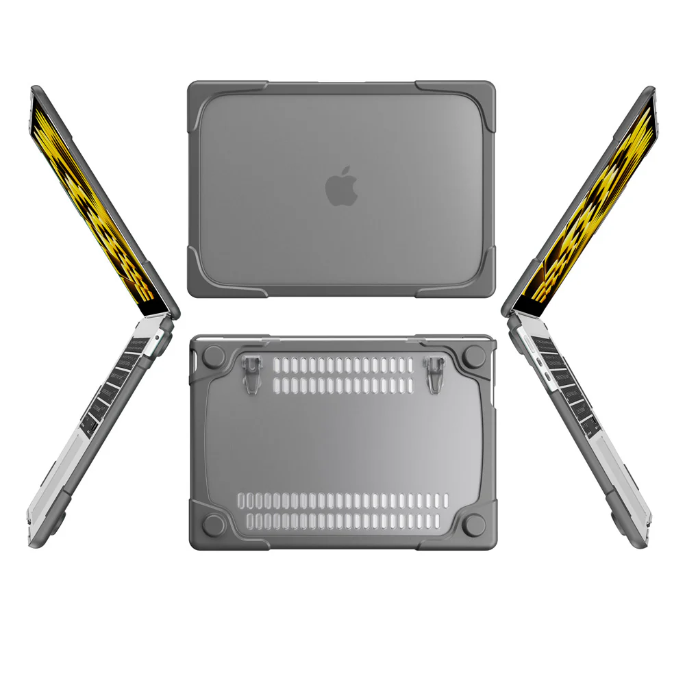 CVR-MB-A15 | MacBook Air 15" 2023 / 2024 / 2025 / 2026 (M2 A2941 / M3 A3114 / M4 A3241 / M5 A3448) | Heavy Duty Slim Hard Shell Dual Layer Protective Cover - Image 5