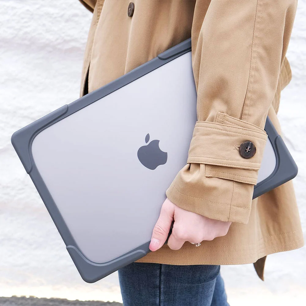 CVR-MB-A15 | MacBook Air 15" 2023 / 2024 / 2025 / 2026 (M2 A2941 / M3 A3114 / M4 A3241 / M5 A3448) | Heavy Duty Slim Hard Shell Dual Layer Protective Cover - Image 9