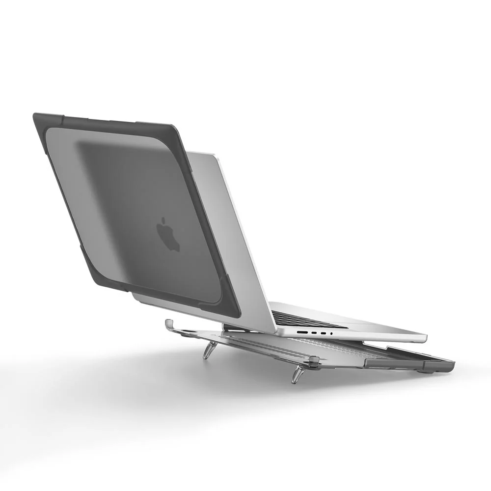 CVR-MB-P14 | MacBook Pro 14" 2021 / 2023 / 2024 / 2025 / 2026 (M1 Pro/Max A2442 / M2 A2779 / M3 A2918 A2992 / M4 A3112 A3185 A3401 / M5 A3434 / M5 Pro A3426 / M5 Max A3427) | Heavy Duty Slim Hard Shell Dual Layer Protective Cover - Image 3