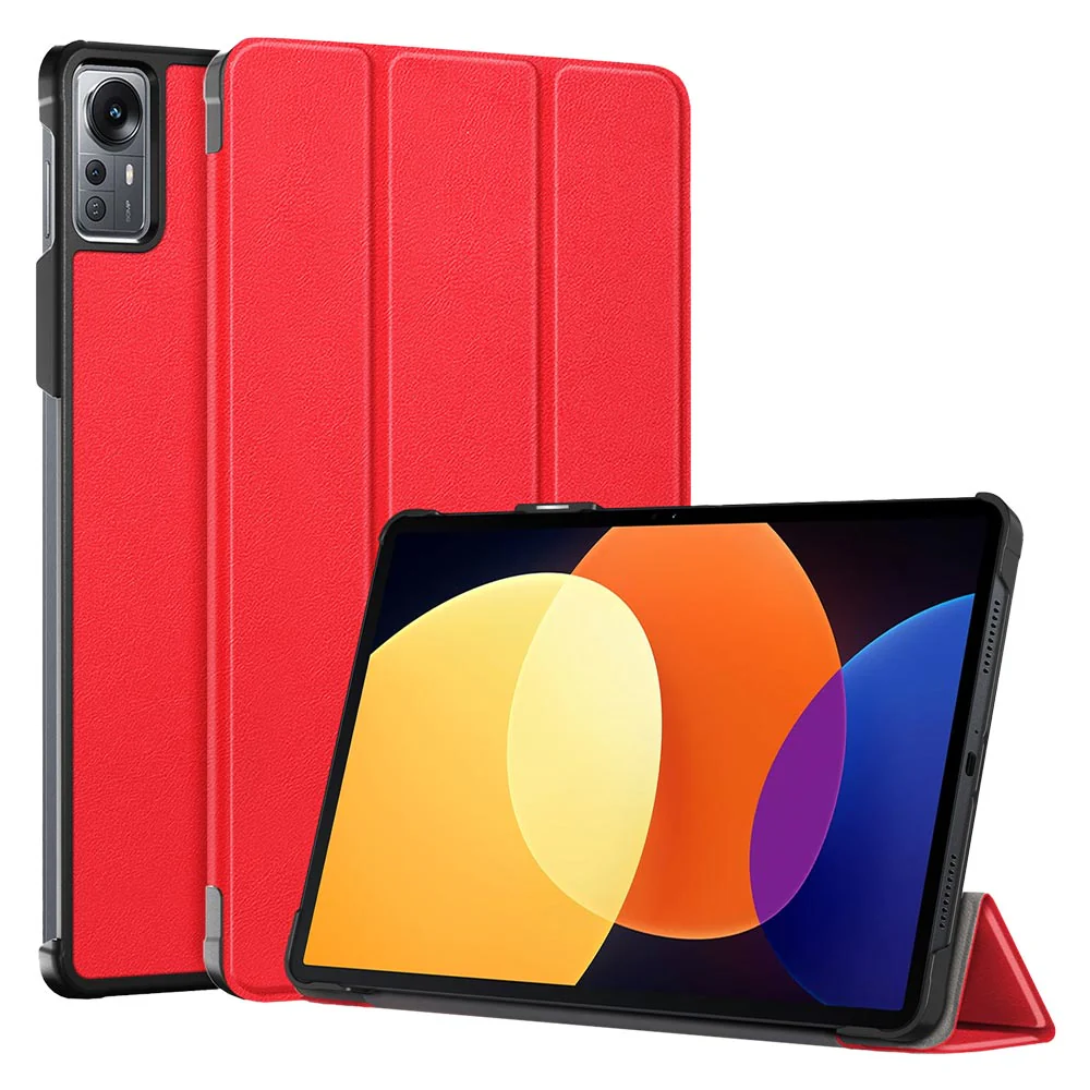 CVR-Mi-PAD5P | Xiaomi Mi Pad 5 Pro 12.4" | Smart Folio Case with Tri-Fold Stand & PU Leather Cover - Image 11