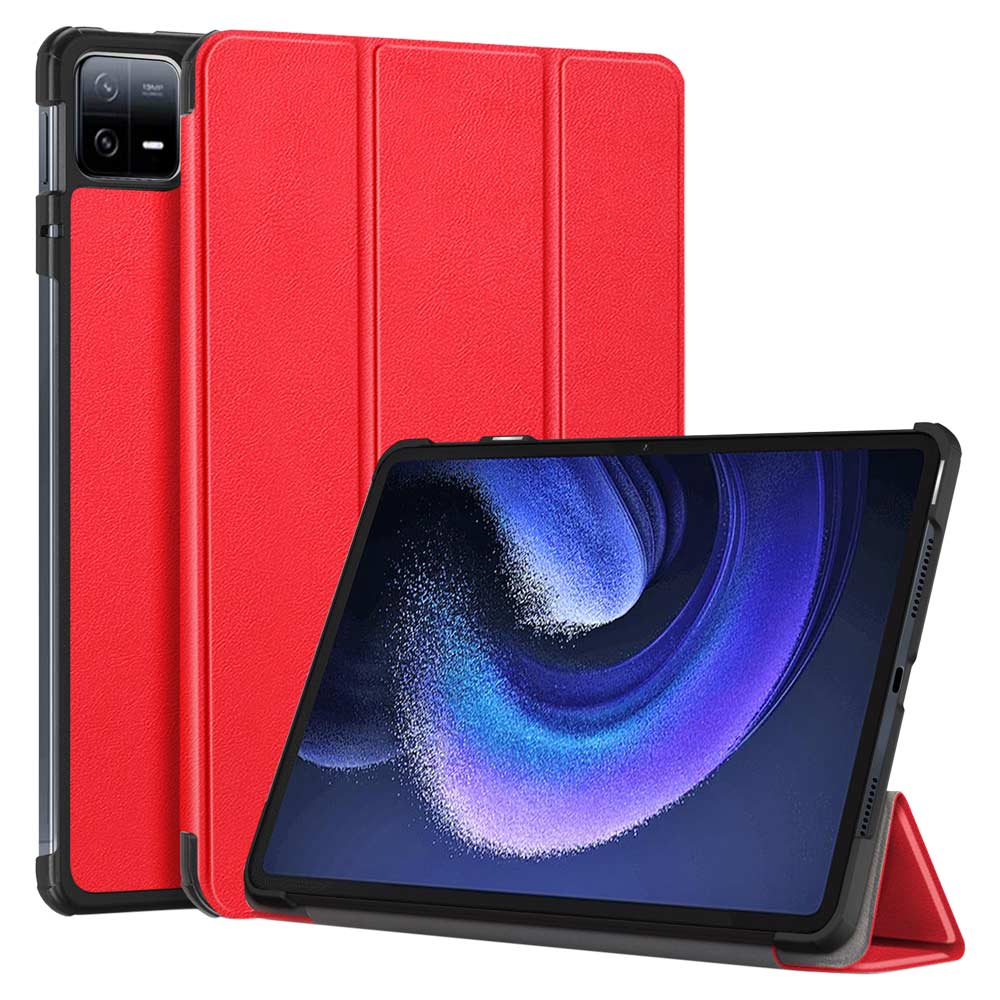 CVR-Mi-PAD6 | Xiaomi Pad 6 / 6 Pro | Smart Folio Case with Tri-Fold Stand & PU Leather Cover - Image 11