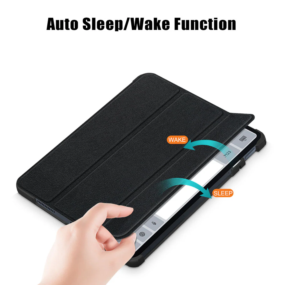 CVR-Mi-PAD6 | Xiaomi Pad 6 / 6 Pro | Smart Folio Case with Tri-Fold Stand & PU Leather Cover - Image 6