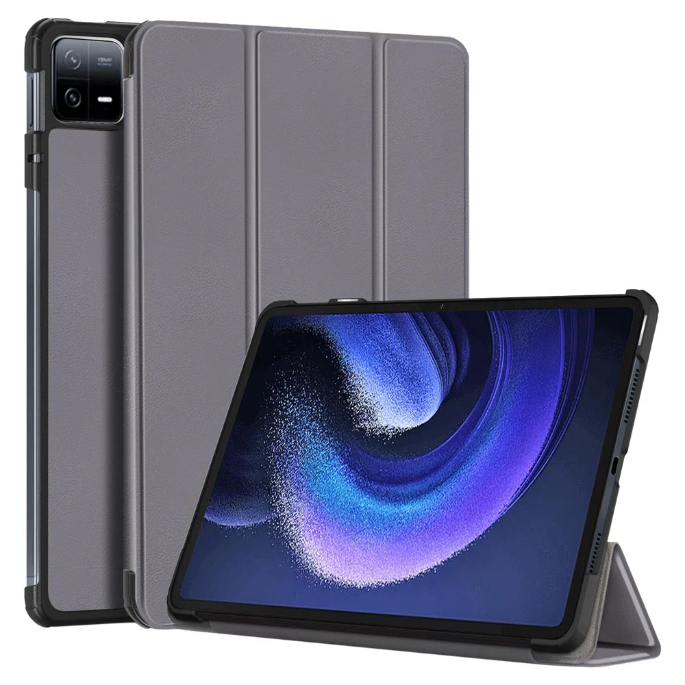 CVR-Mi-PAD6 | Xiaomi Pad 6 / 6 Pro | Smart Folio Case with Tri-Fold Stand & PU Leather Cover - Image 9