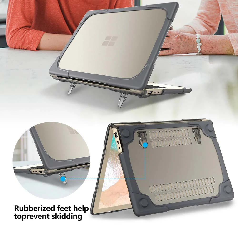 CVR-MS-LT13V2 |  Surface Laptop 3 / 4 / 5 13.5" ( metal ) 1868 / 1951 | Heavy Duty Slim Hard Shell Dual Layer Protective Cover - Image 8