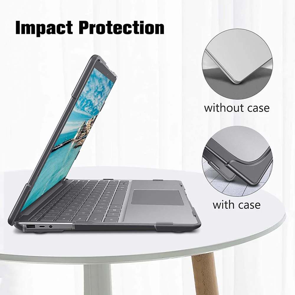 CVR-MS-LTGO12 | Surface Laptop Go / Laptop Go 2 / Laptop Go 3 | 12.4" 1943 / 2013 | Heavy Duty Slim Hard Shell Dual Layer Protective Cover - Image 5