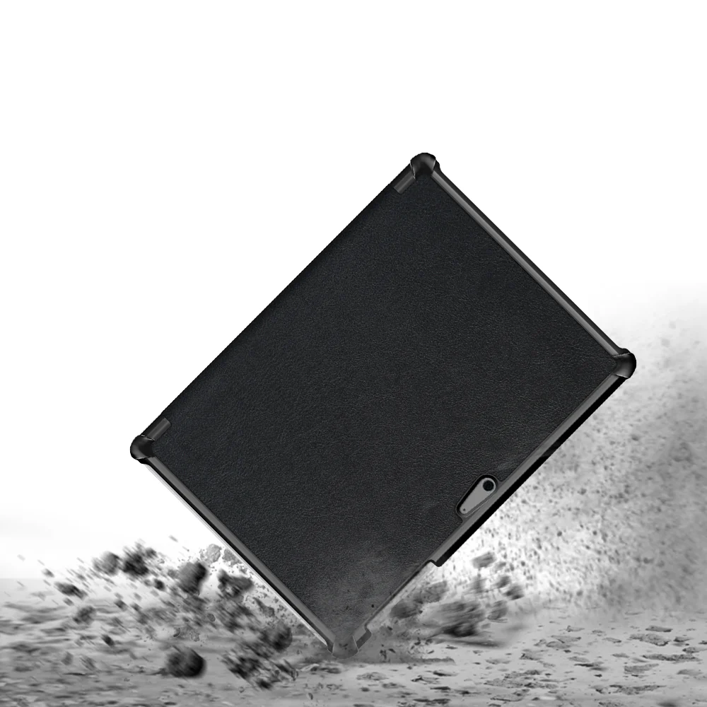 CVR-MS-SFGO | Microsoft Surface Go 4 / Go 3 / Go 2 / Go | Smart Folio Case with Tri-Fold Stand & PU Leather Cover - Image 4