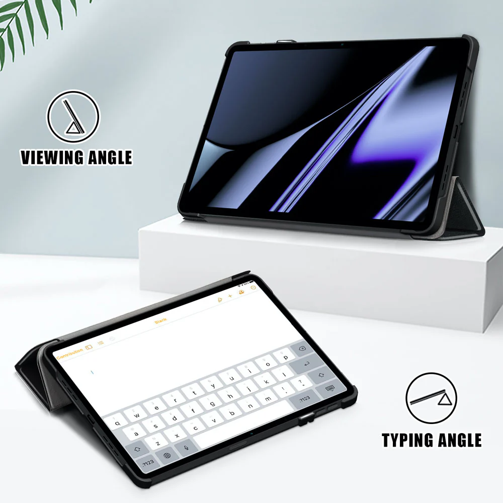 CVR-OP-PAD1 | OPPO Pad | Smart Folio Case with Tri-Fold Stand & PU Leather Cover - Image 3