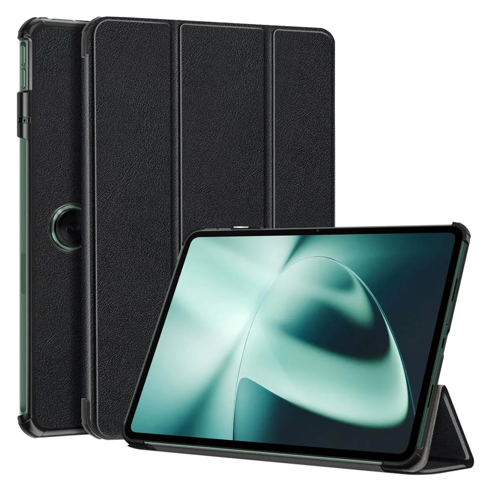 CVR-PL-PAD1 | OnePlus Pad | Smart Folio Case with Tri-Fold Stand & PU Leather Cover