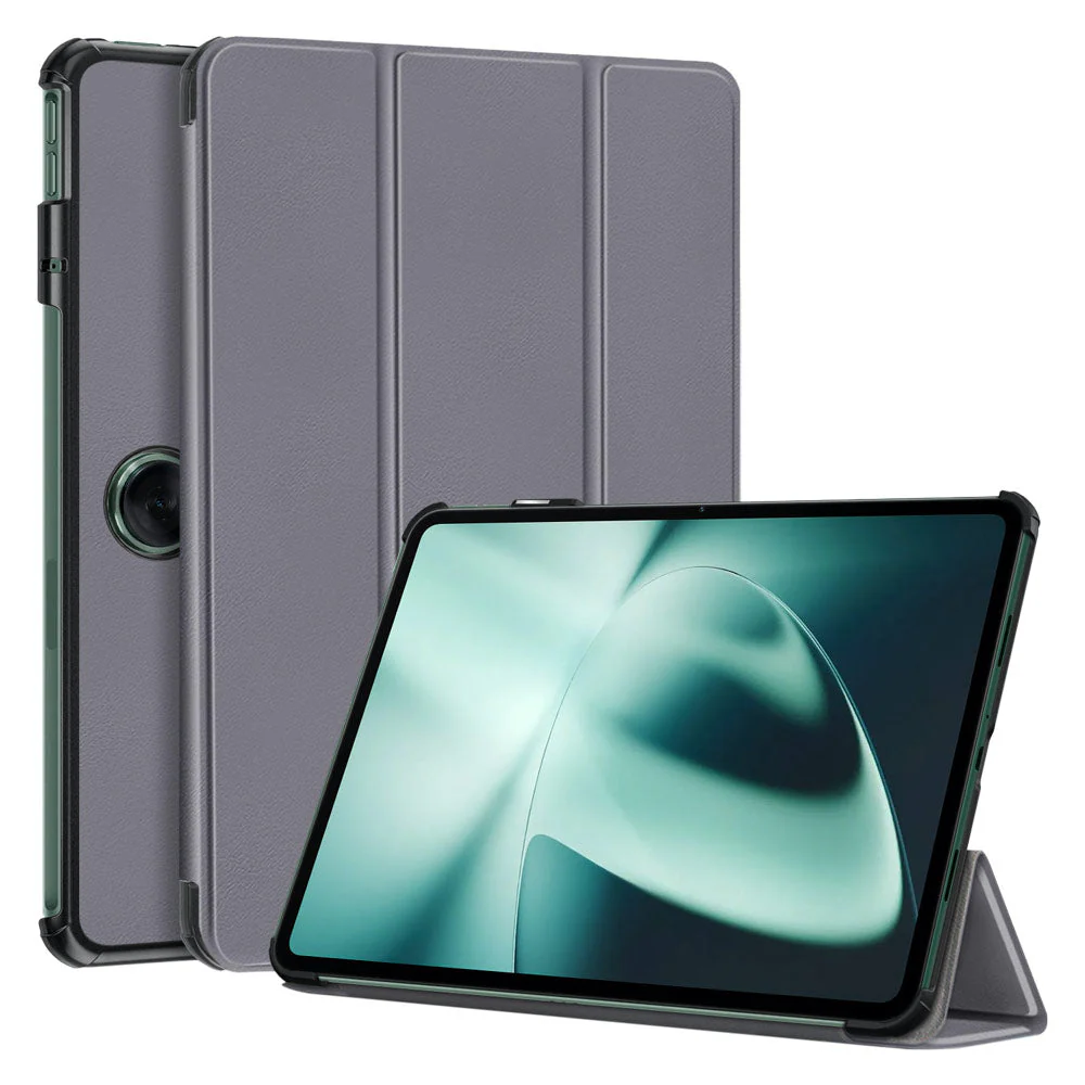 CVR-PL-PAD1 | OPPO Pad 2 | Smart Folio Case with Tri-Fold Stand & PU Leather Cover - Image 9