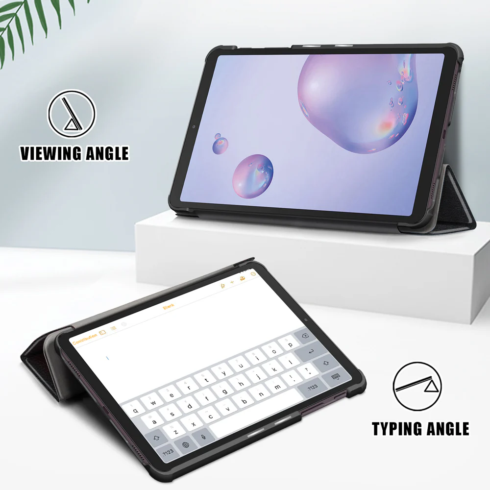 CVR-SS-P200 | Samsung Galaxy Tab A 8.0 & S Pen (2019) P200 P205 | Smart Folio Case with Tri-Fold Stand & PU Leather Cover - Image 3