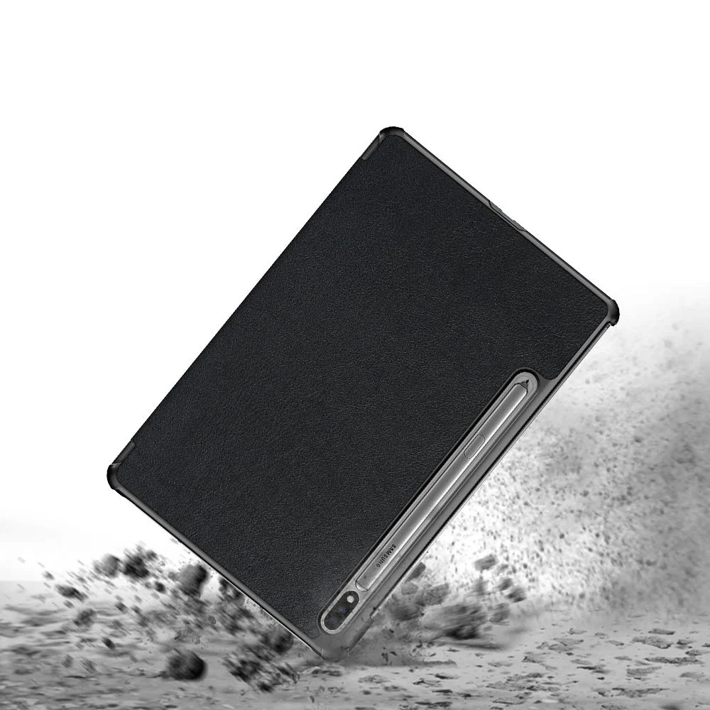 CVR-SS-S7 | Samsung Galaxy Tab S8 SM-X700 / SM-X706 | Smart Folio Case with Tri-Fold Stand & PU Leather Cover - Image 4