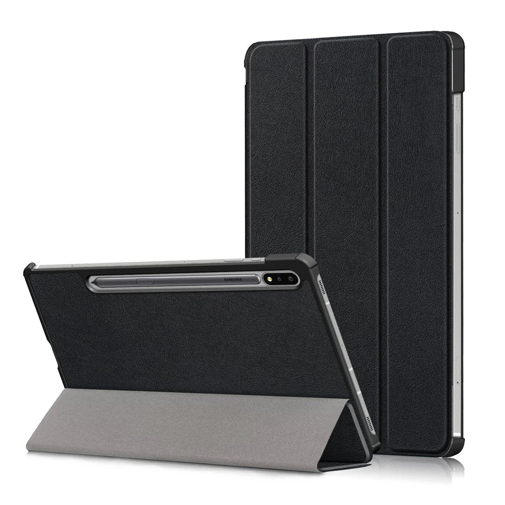 CVR-SS-S7P | Samsung Galaxy Tab S8+ S8 Plus SM-X800 / SM-X806 | Smart Folio Case with Tri-Fold Stand & PU Leather Cover