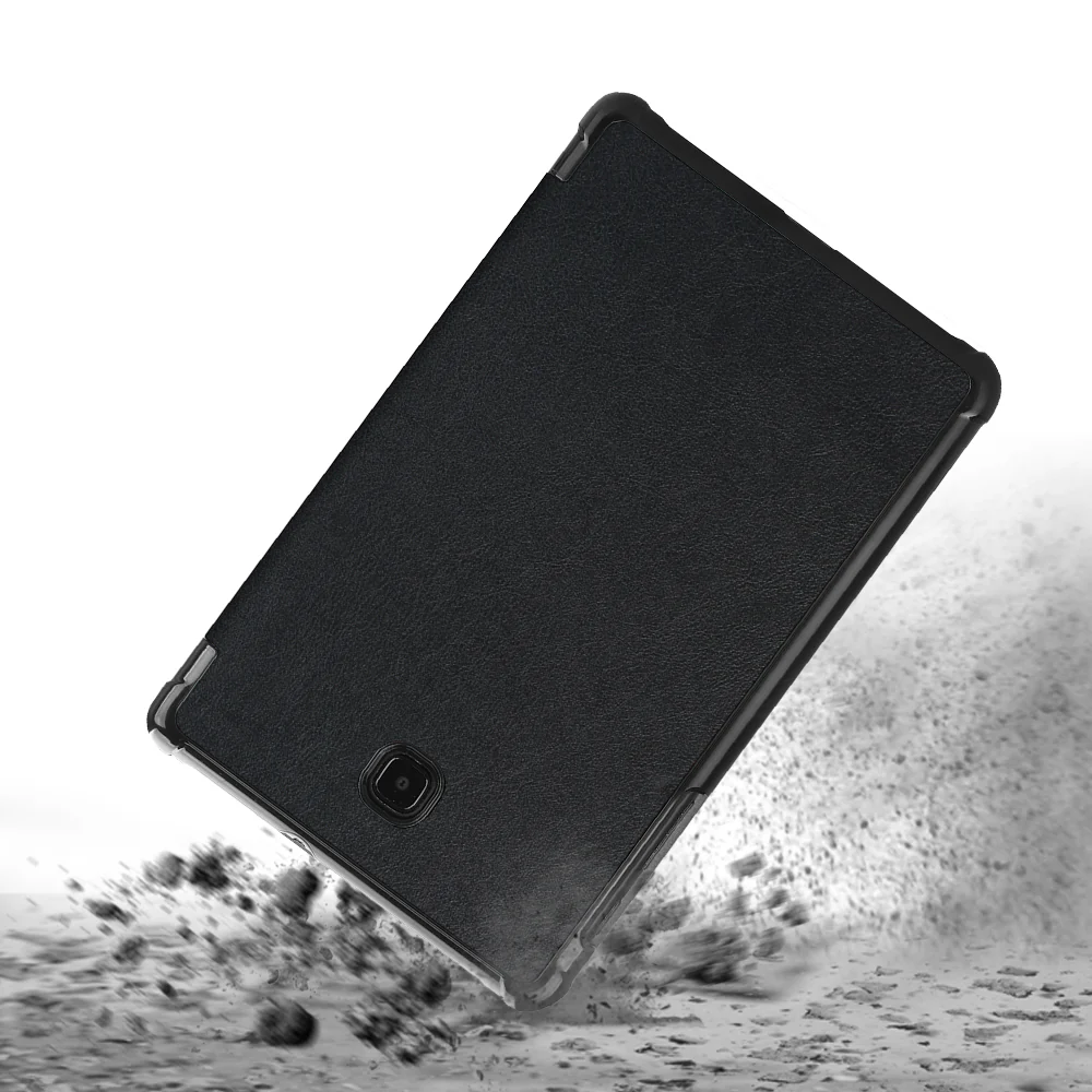 CVR-SS-T387 | Samsung Galaxy Tab A 8.0 (2018) T387 | Smart Folio Case with Tri-Fold Stand & PU Leather Cover - Image 5