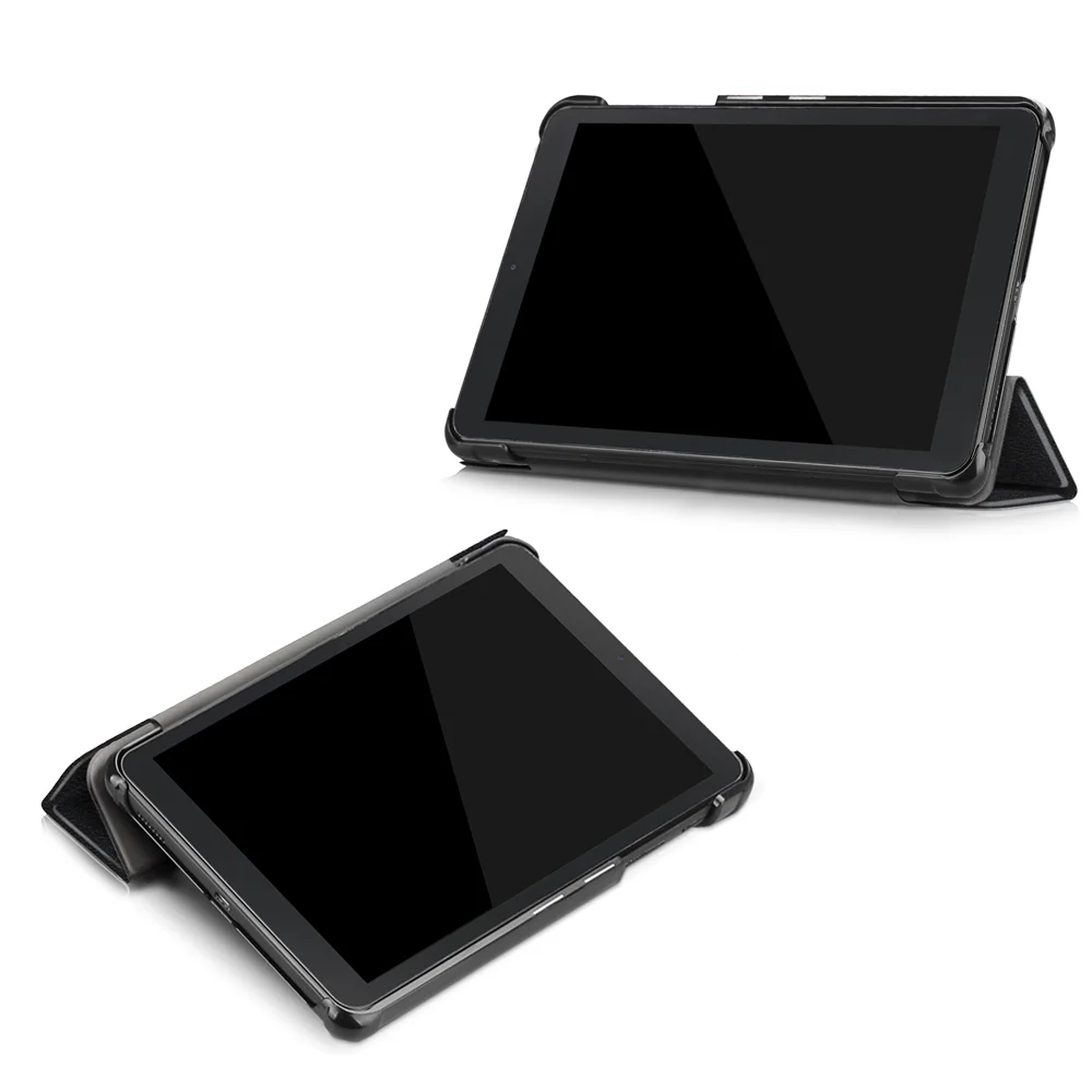 CVR-SS-T387 | Samsung Galaxy Tab A 8.0 (2018) T387 | Smart Folio Case with Tri-Fold Stand & PU Leather Cover - Image 6
