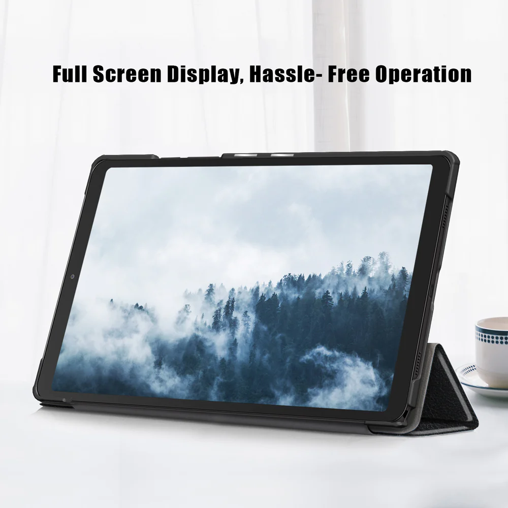 CVR-SS-T500 | Samsung Galaxy Tab A7 10.4 SM-T500 / T505 / T507 | Smart Folio Case with Tri-Fold Stand & PU Leather Cover - Image 4