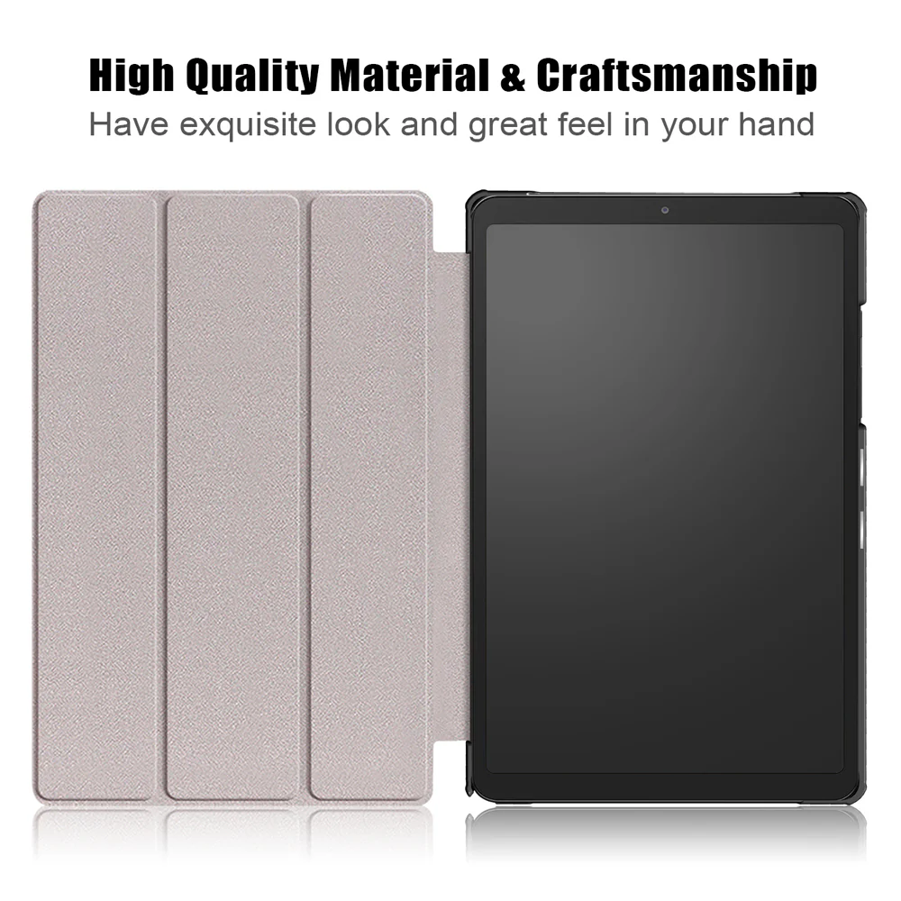 CVR-SS-T500 | Samsung Galaxy Tab A7 10.4 SM-T500 / T505 / T507 | Smart Folio Case with Tri-Fold Stand & PU Leather Cover - Image 5
