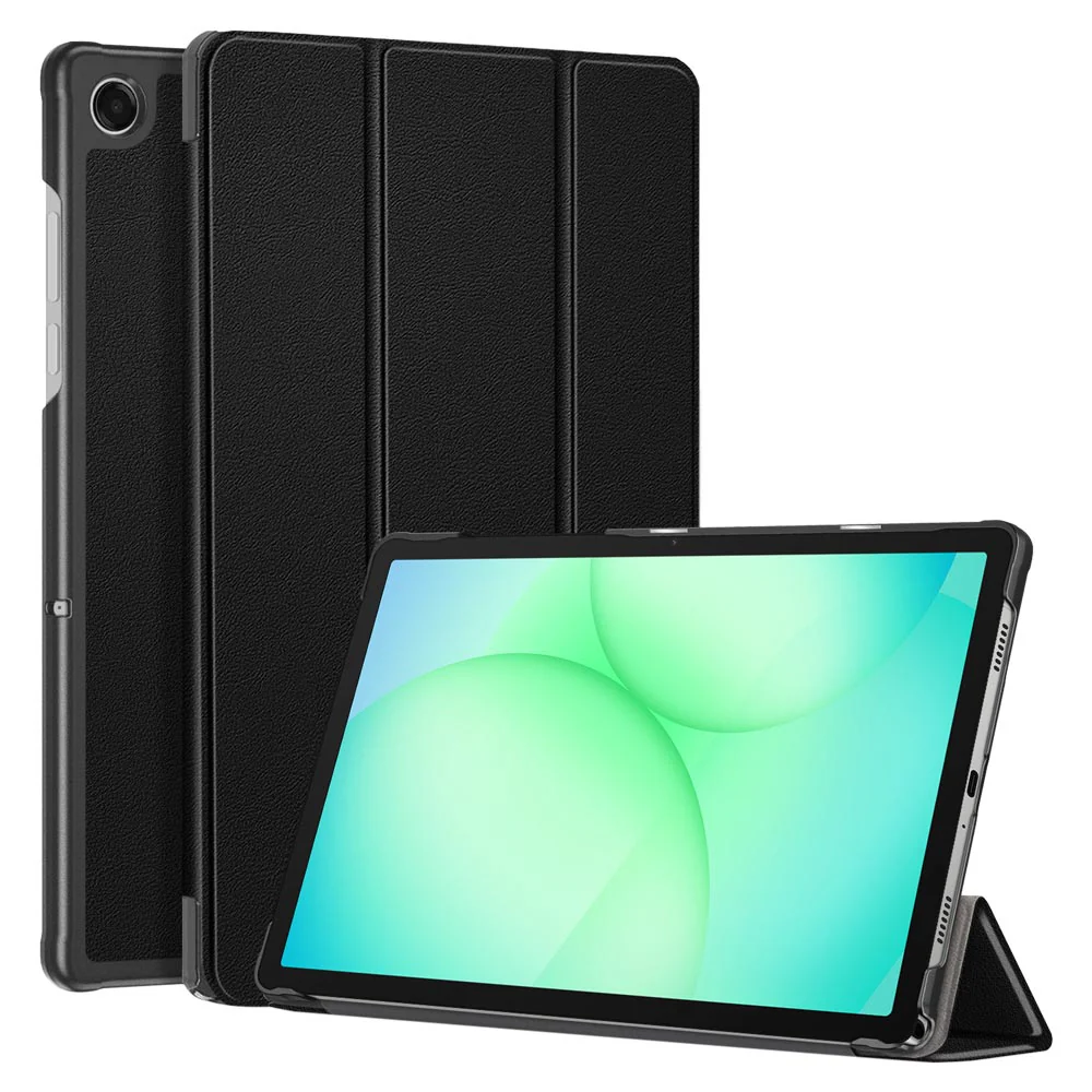 CVR-SS-X230 | Samsung Galaxy Tab A11+ A11 Plus ( 11" ) SM-X230 / SM-X235 / SM-X236 / SM-X238 | Smart Folio Case with Tri-Fold Stand & PU Leather Cover
