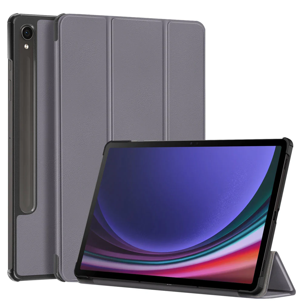 CVR-SS-X710 | Samsung Galaxy Tab S10 FE SM-X520 X526 X528 / S10 Lite SM-X400 X406 | Smart Folio Case with Tri-Fold Stand & PU Leather Cover - Image 10