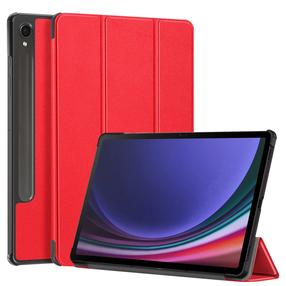 CVR-SS-X710 | Samsung Galaxy Tab S10 FE SM-X520 X526 X528 / S10 Lite SM-X400 X406 | Smart Folio Case with Tri-Fold Stand & PU Leather Cover - Image 11