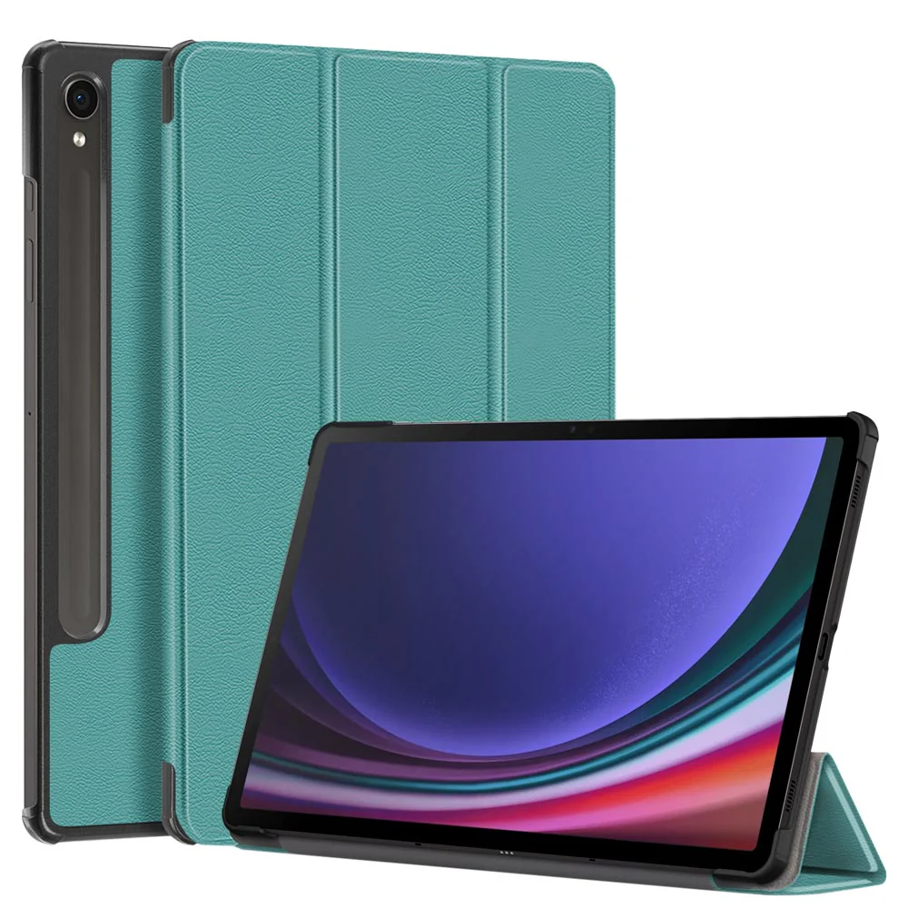 CVR-SS-X710 | Samsung Galaxy Tab S10 FE SM-X520 X526 X528 / S10 Lite SM-X400 X406 | Smart Folio Case with Tri-Fold Stand & PU Leather Cover - Image 9