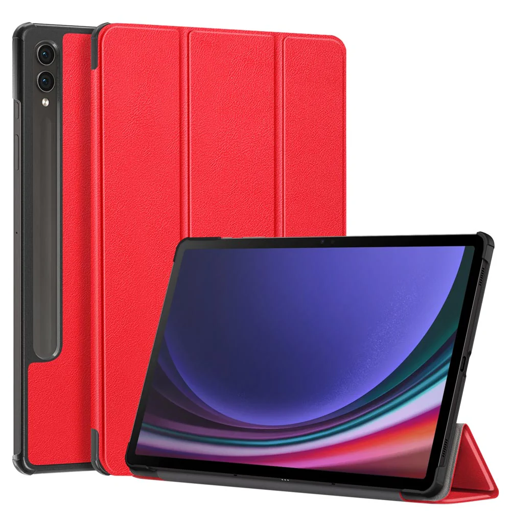 CVR-SS-X810 | Samsung Galaxy Tab S9+ S9 Plus SM-X810 / X816 / X818 | Smart Folio Case with Tri-Fold Stand & PU Leather Cover - Image 10