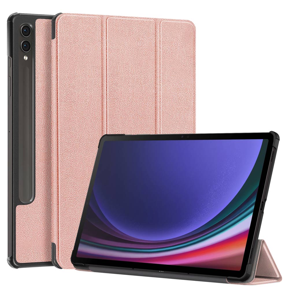 CVR-SS-X810 | Samsung Galaxy Tab S9+ S9 Plus SM-X810 / X816 / X818 | Smart Folio Case with Tri-Fold Stand & PU Leather Cover - Image 12