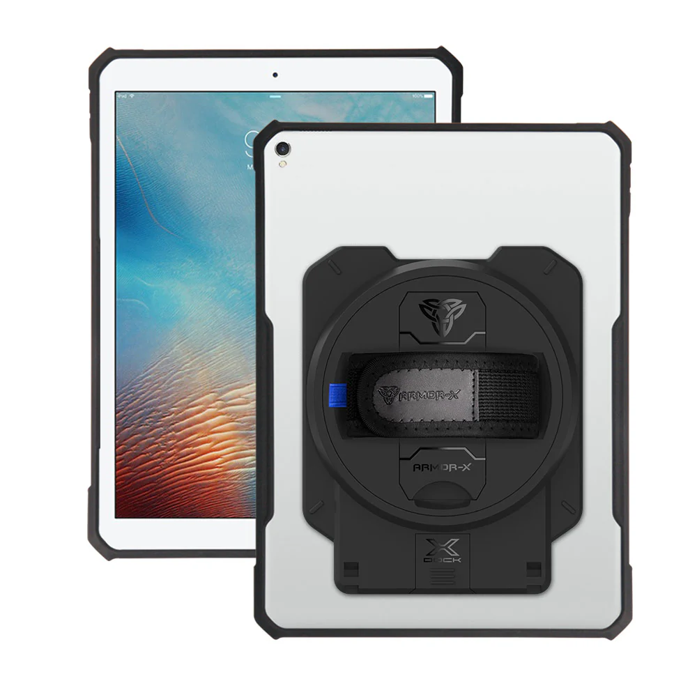 DAN-iPad-PR3 | iPad air (3rd Gen.) 2019 | Ultra Slim 4 Corner Anti-Impact Tablet Case With X-DOCK Modular Eco-System