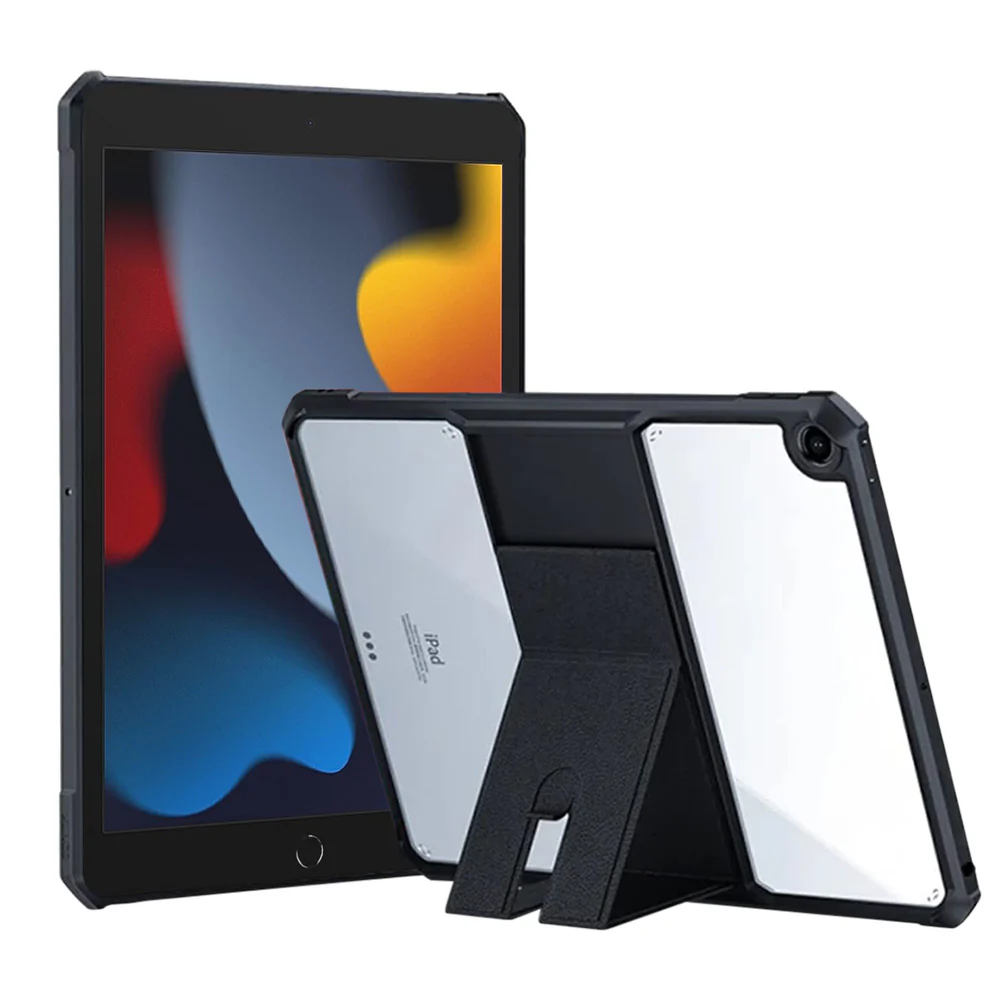 DKN-iPad-N3 | iPad 10.2 (7th & 8th & 9th Gen.) 2019 / 2020 / 2021 | Ultra Slim 4 Corner Shockproof Case With Magnetic Kick-stand