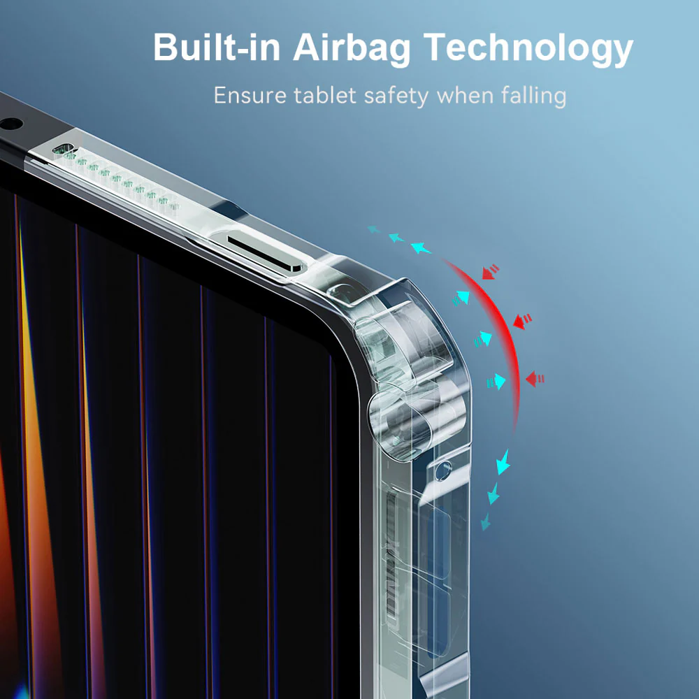 DKN-Mi-PAD7 | Xiaomi Pad 7 / 7 Pro | Ultra Slim 4 Corner Shockproof Case With Magnetic Kick-stand - Image 7
