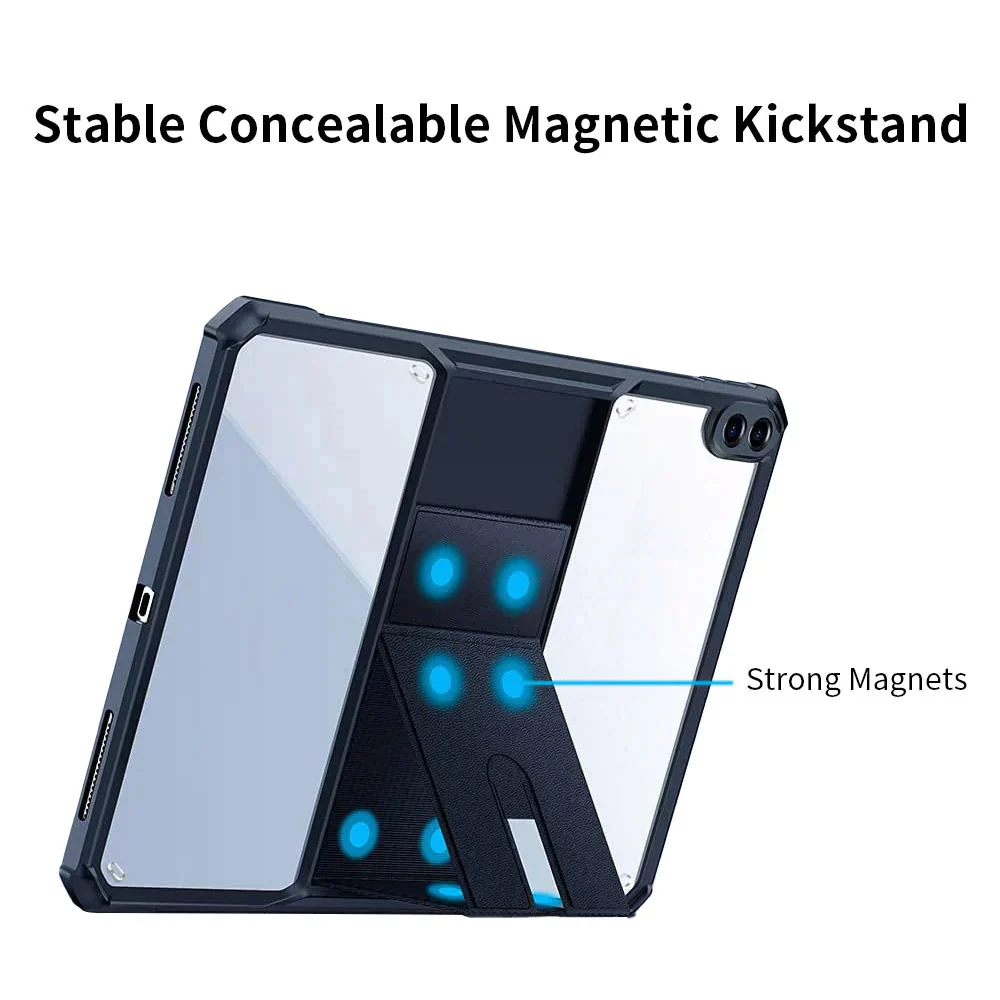 DKN-Mi-RMPPR | Xiaomi Poco Pad | Ultra Slim 4 Corner Shockproof Case With Magnetic Kick-stand - Image 9