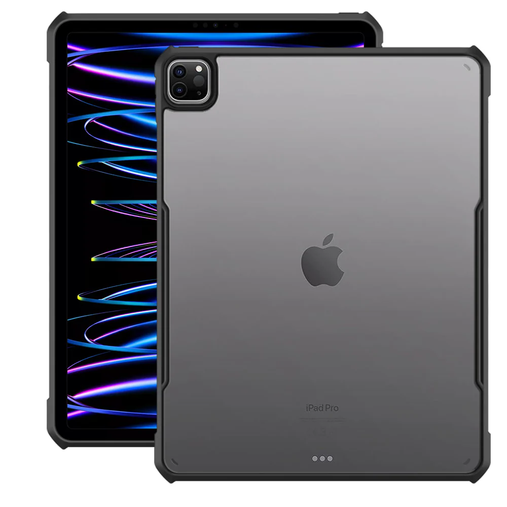 DN-iPad-PR7 | iPad Pro 12.9 ( 3rd / 4th / 5th / 6th Gen. ) 2018 / 2020 / 2021 / 2022 | Ultra slim 4 corner Anti-impact tablet case Supports Apple Pencil 2 Wireless Charging