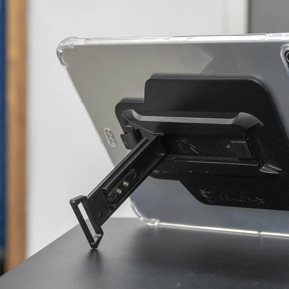 DXS-HW-M6*8.4 | Huawei MediaPad M6 8.4 | Ultra slim 4 corner Anti-impact tablet case with hand strap kick-stand & X-Mount - Image 4