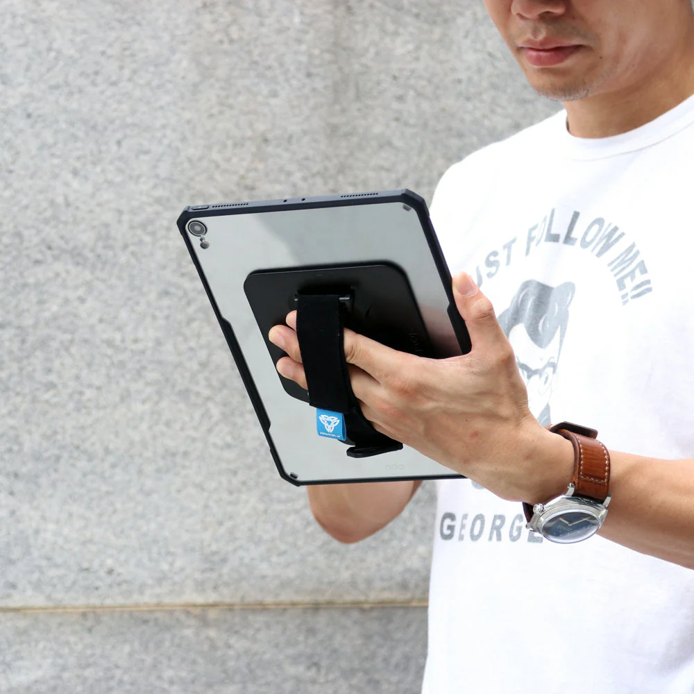DXS-Mi-PAD5 | Xiaomi Mi Pad 5 / 5 Pro 11" | Ultra slim 4 corner Anti-impact tablet case with hand strap kick-stand & X-Mount - Image 3
