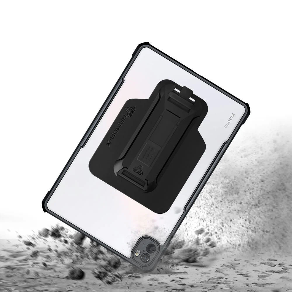 DXS-Mi-PAD5 | Xiaomi Mi Pad 5 / 5 Pro 11" | Ultra slim 4 corner Anti-impact tablet case with hand strap kick-stand & X-Mount - Image 7