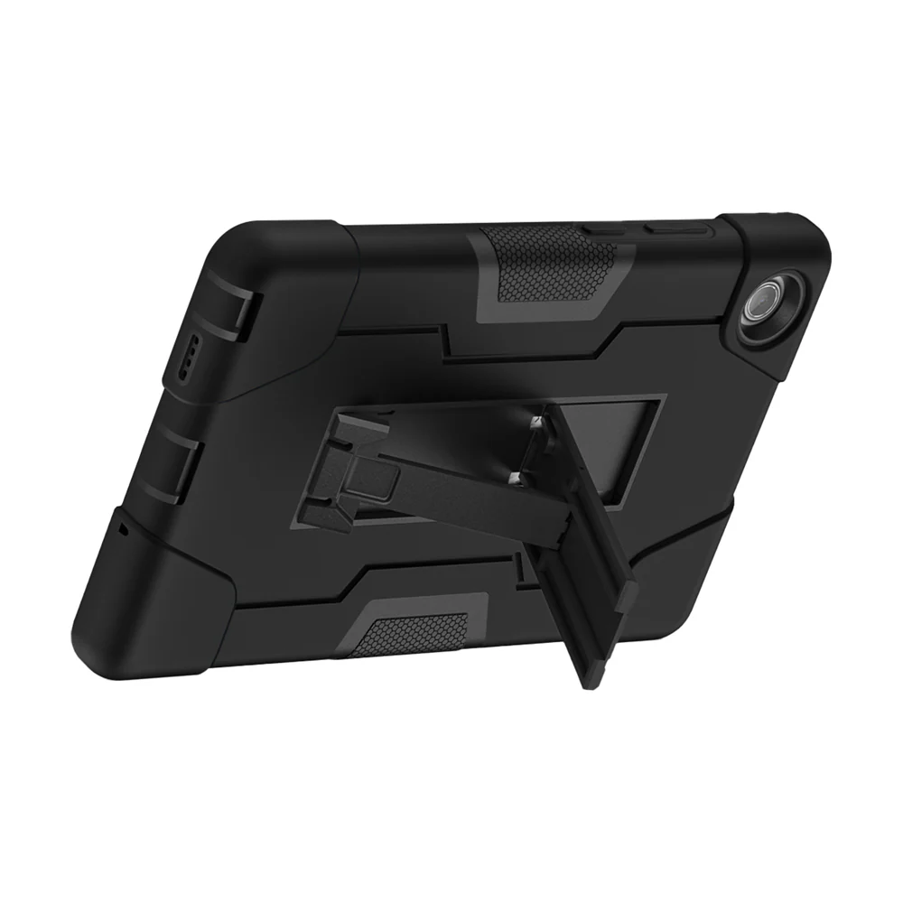 ERN-LN-K9 | Lenovo Tab K9 / Lenovo Tab One TB305 | 3 Layers Protective Rugged Case with Kick-stand - Image 5
