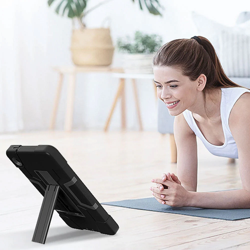 ERN-LN-M8G4 | Lenovo Tab M8 (4th Gen) 2024 TB301 / TB300 | 3 Layers Protective Rugged Case with Kick-stand - Image 6