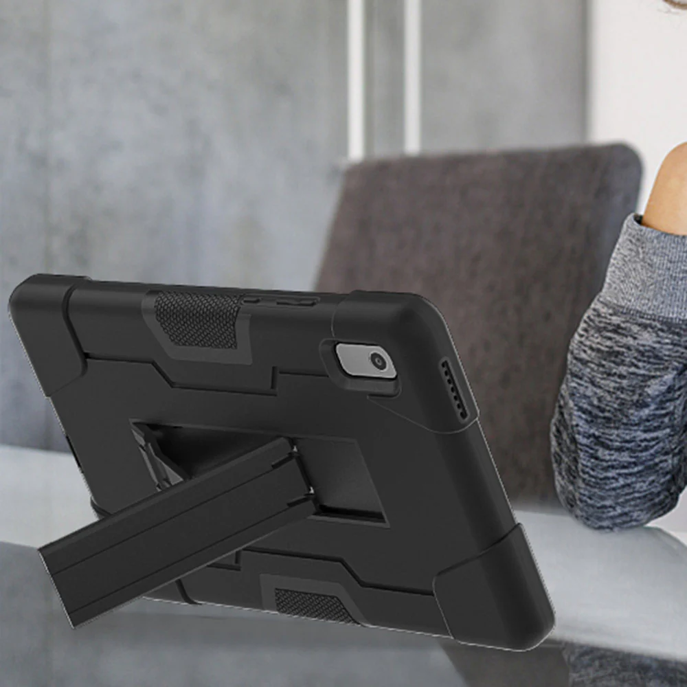 ERN-LN-M9 | Lenovo Tab M9 TB310 | 3 Layers Protective Rugged Case with Kick-stand - Image 5