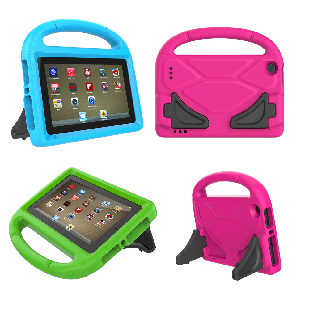 EVN-AZ-FR7 | Amazon Fire 7 2015 / 2017 / 2019 | Durable shockproof protective case w/ handle grip and kick-stand - Image 4